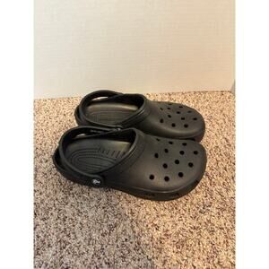 New Men's Size 8 Black Crocs - Never Worn!